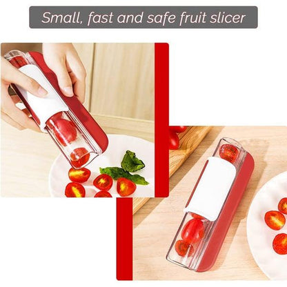 Lighteme - Obst- und Gemüseschneider mit Reißverschluss