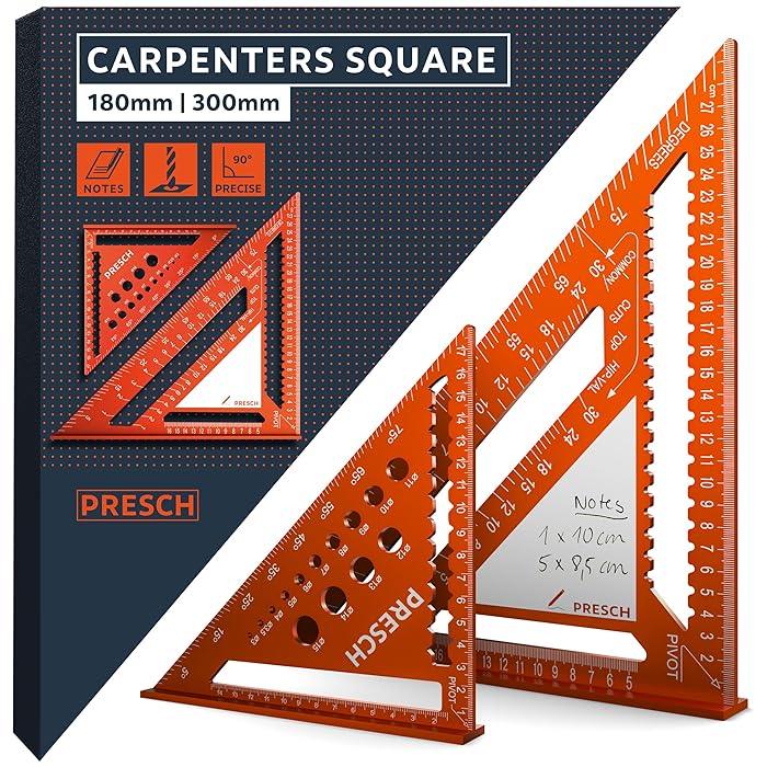Lighteme Dreieckslineal Tischlerwerkzeug-Set