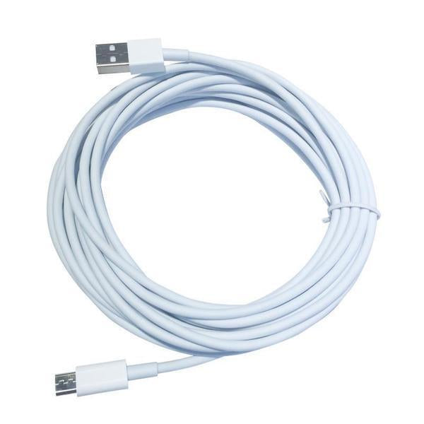 Lighteme Extra langes Datenkabel für iPhone, Android und USB-C