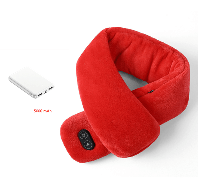 Écharpe chauffante USB Lighteme avec batterie externe