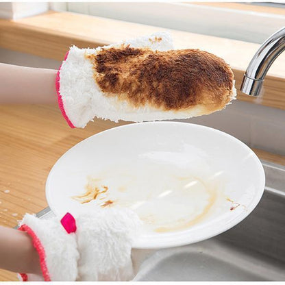 Lighteme Bamboo Fiber Dishwashing Gloves