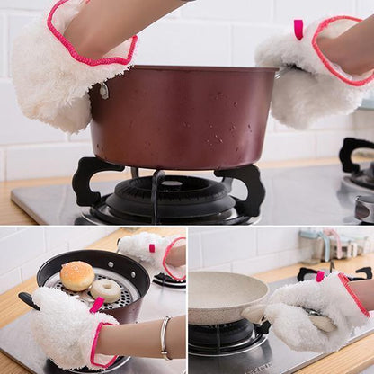 Lighteme Bamboo Fiber Dishwashing Gloves