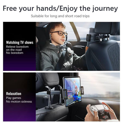Lighteme 360° Kopfstützen-Tablet-/Telefonhalterung