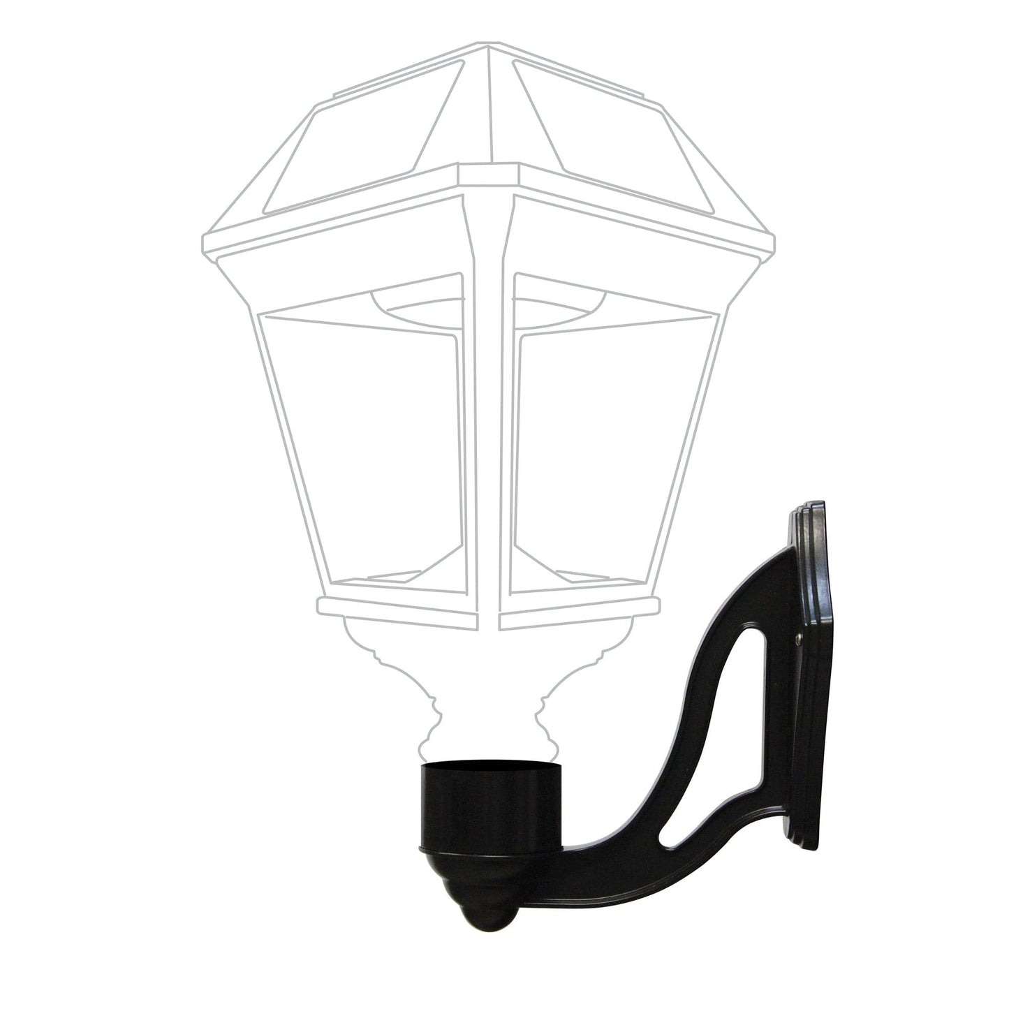 Lampe solaire Lighteme - Montage mural