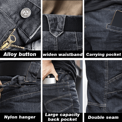 Lighteme Slim Tactical Jeans Operation Flex Taktische Jeanshose
