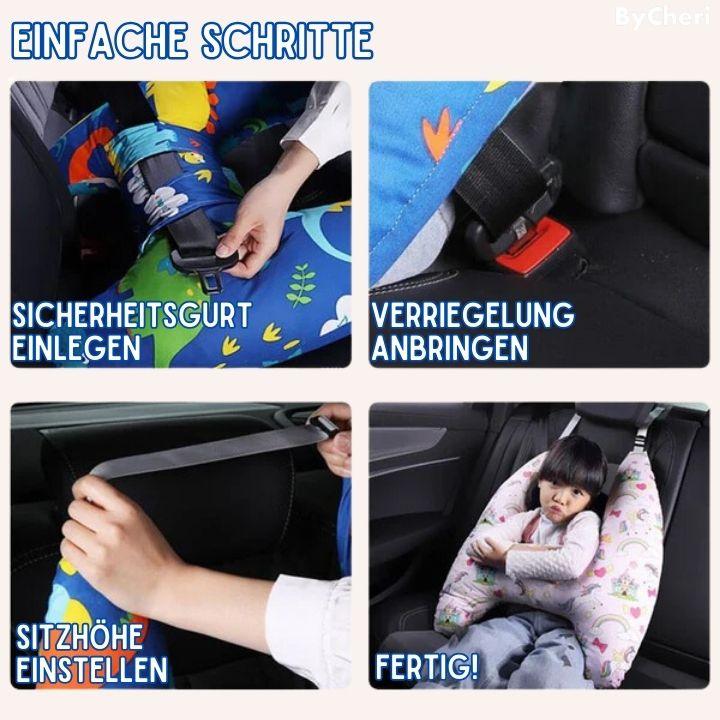Lighteme Travel Kindersicherheits-Autokopfstütze