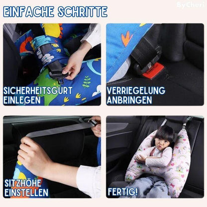 Lighteme Travel Kindersicherheits-Autokopfstütze
