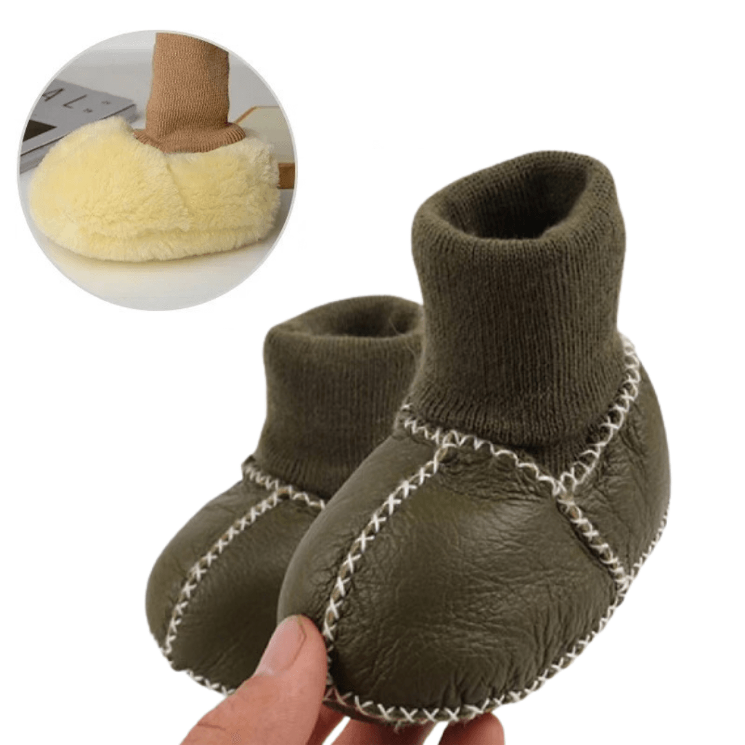 Lighteme rutschfeste warme Babyschuhe | Warme und kuschelige Stiefel