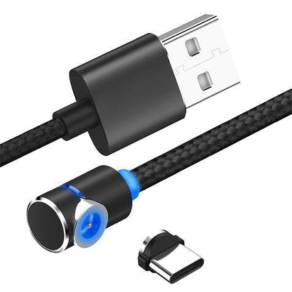 Ihrtrade 360° Magnetic Charging Cable For Apple / Micro-USB / USB-C (4 colors & 3 models)