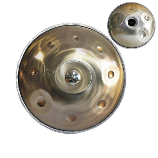 Mountain Rain Maßgeschneiderte D-Moll Kurd 22 Zoll 13 (9+4) Noten Edelstahl-Handpan Drum