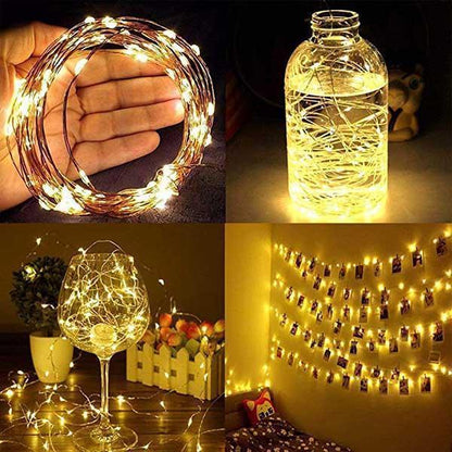 Lighteme Usb With Remote Control Light String (4 colors & 4 types)