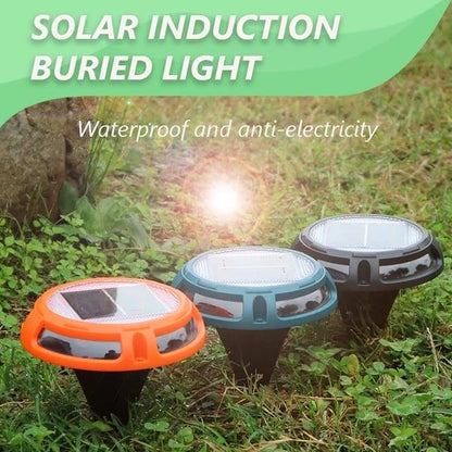 Lampe solaire enterrée d'extérieur Lighteme | Lot de 3