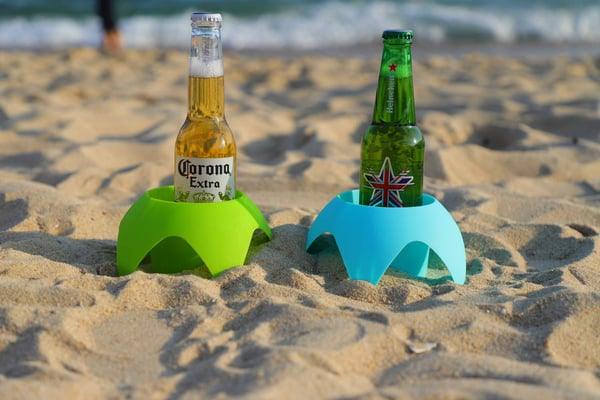 Getränkehalter für den Strand von Lighteme | 5er-Set
