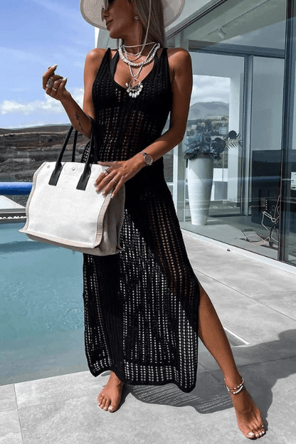 Robe longue cache-cœur Lighteme Fashion