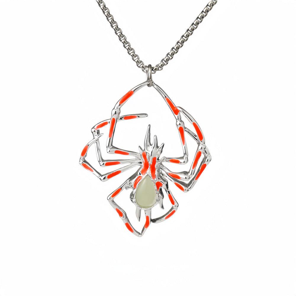 Collier lumineux Halloween Araignée Lighteme
