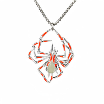 Collier lumineux Halloween Araignée Lighteme