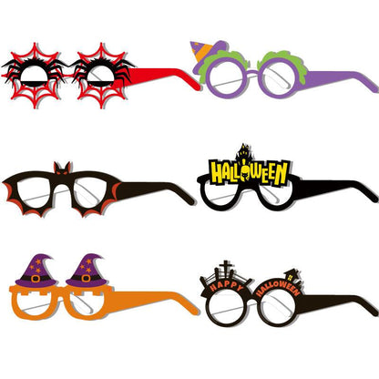Verres en papier pour fête d'Halloween Lighteme – Lot de 6/12