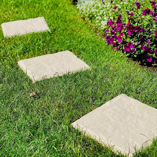 Lighteme 2er-Pack dekorative Trittsteine für den Garten