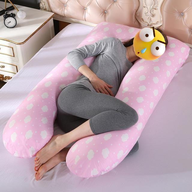 Coussin de grossesse Lighteme, coussin de maternité, coussin de corps en forme de U pour la grossesse