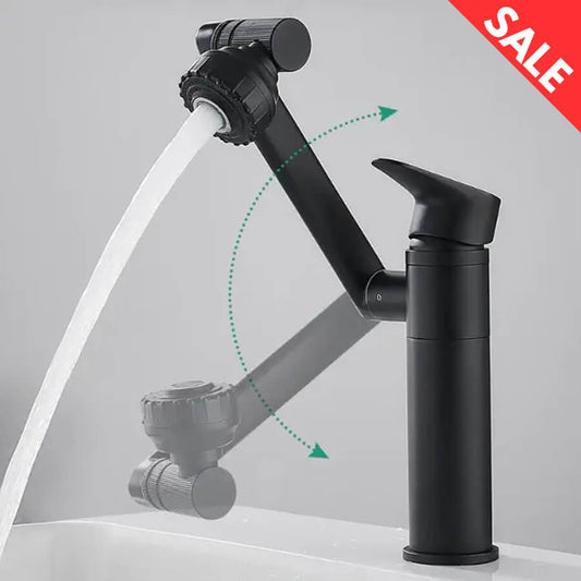 Lighteme Turn Wasserhahn | 1080° schwenkbarer Luxus-Wasserhahn für Küche und Bad
