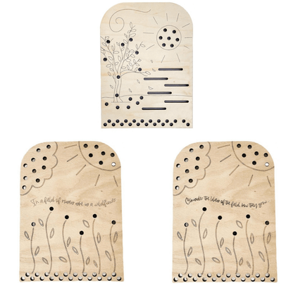 Lighteme Blumen- und Blatt-Sammelbretter | 3er-Set
