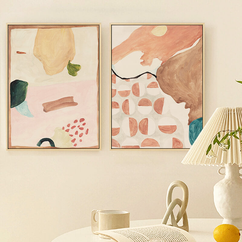 Peinture abstraite sur toile Lighteme