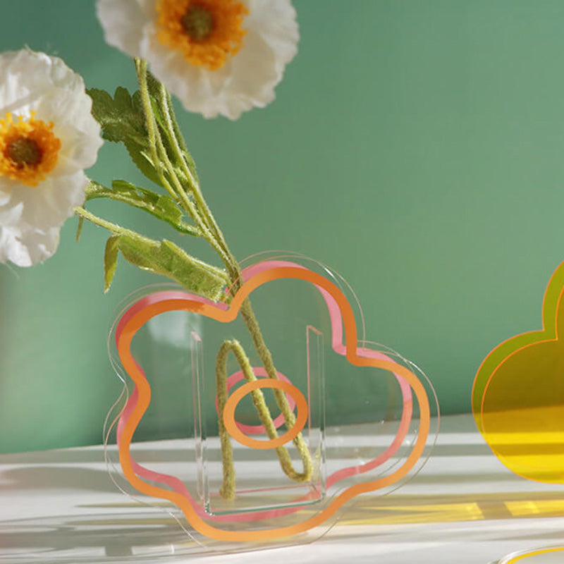Lighteme Acrylvase in Blumenform