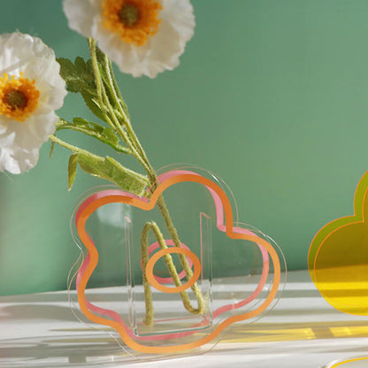 Lighteme Acrylvase in Blumenform