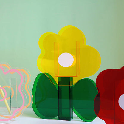 Lighteme Acrylvase in Blumenform