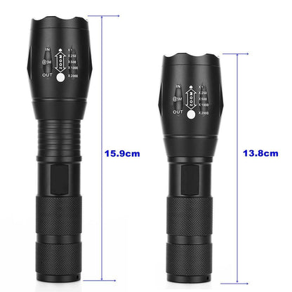 Lighteme Taktische LED-Taschenlampe 3800 Lumen 5-Modus Wasserdicht Beschichtung