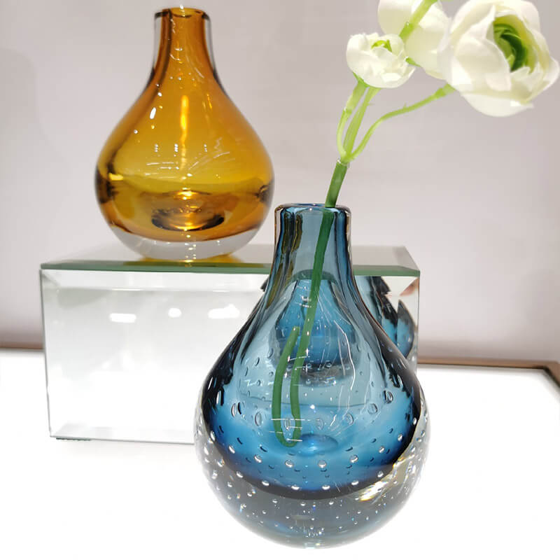 Lighteme Amber Creative Glass Vase
