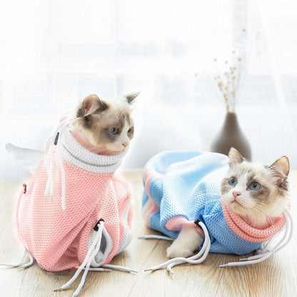 Lighteme Anti-Kratz-Badebeutel für Katzen (4 Farben)