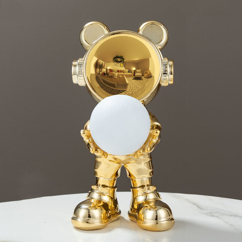 Lighteme Astronaut Moon Tischlampe