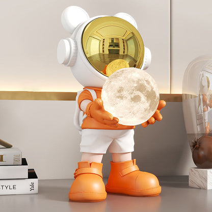 Lighteme Astronaut Moon Tischlampe