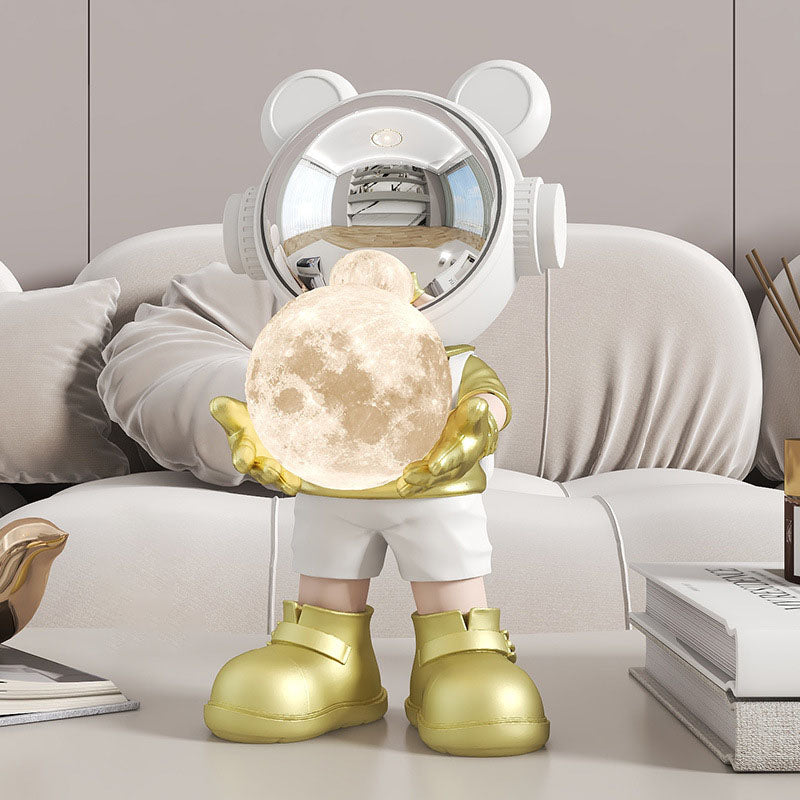 Lighteme Astronaut Moon Tischlampe
