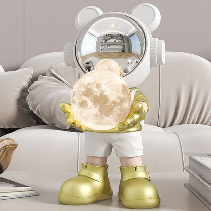 Lighteme Astronaut Moon Tischlampe