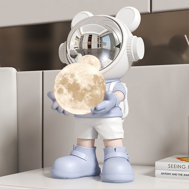 Lighteme Astronaut Moon Tischlampe