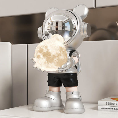 Lighteme Astronaut Moon Tischlampe