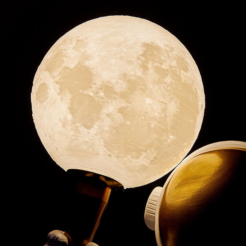 Lighteme Astronaut Tischlampe aus Kunstharz