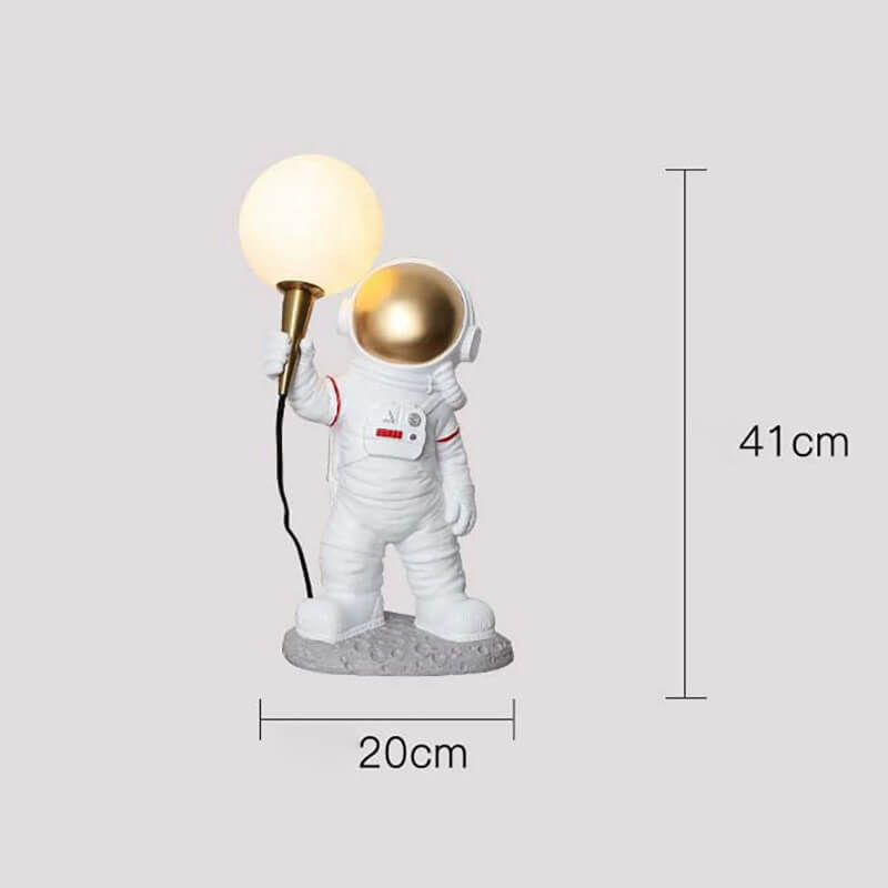 Lighteme Astronaut Tischlampe aus Kunstharz
