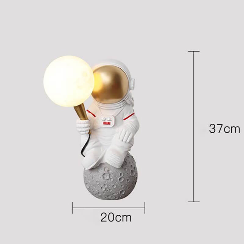 Lighteme Astronaut Tischlampe aus Kunstharz