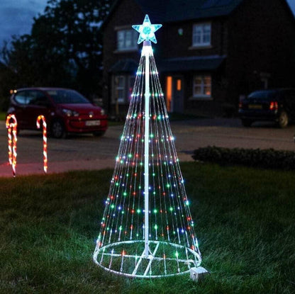 Lighteme Weihnachtsbaum-Lichtshow 