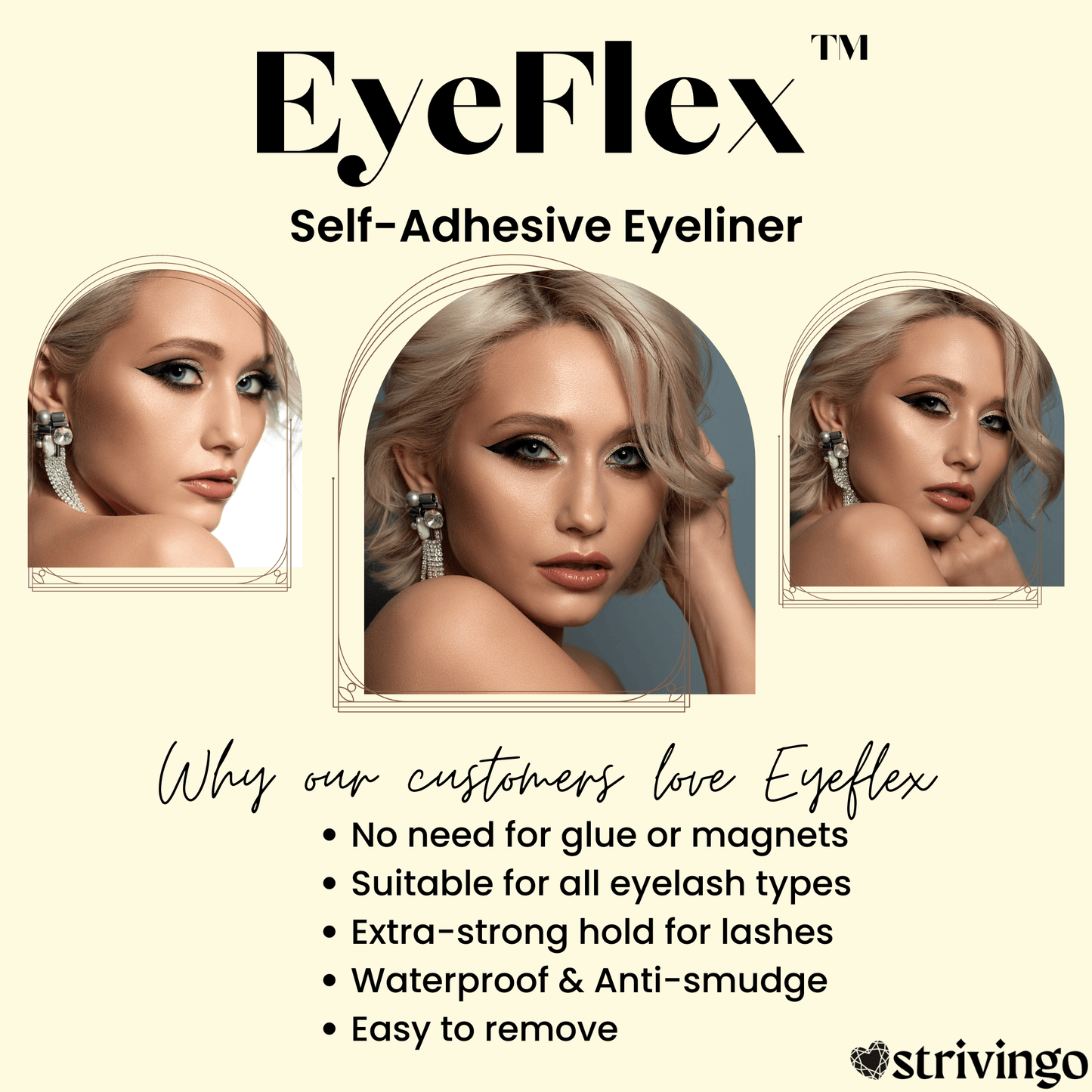 Eyeliner autocollant Lighteme - Sans colle ni aimant