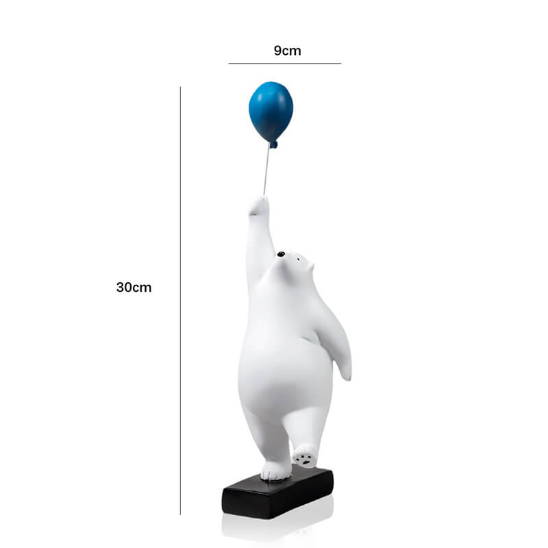 Lighteme Ballonbär-Tischdeko