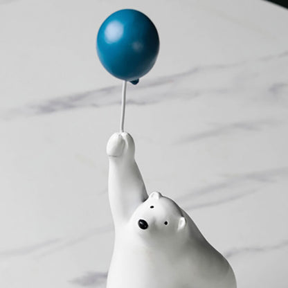 Lighteme Ballonbär-Tischdeko