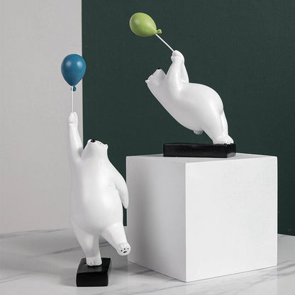 Lighteme Ballonbär-Tischdeko