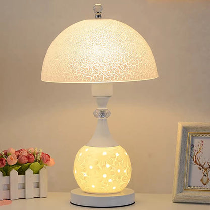 Lighteme Beautiful Crack Ceramic Table Lamp