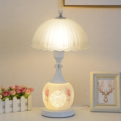 Lighteme Beautiful Crack Ceramic Table Lamp