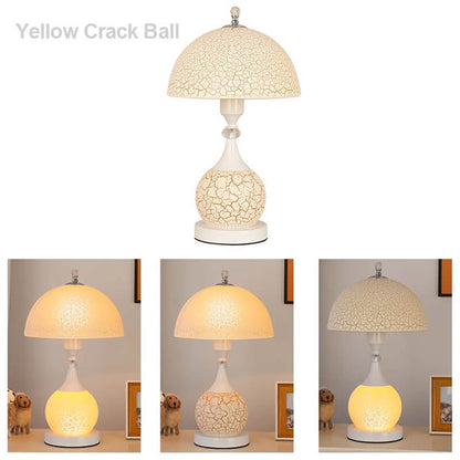Lighteme Beautiful Crack Ceramic Table Lamp