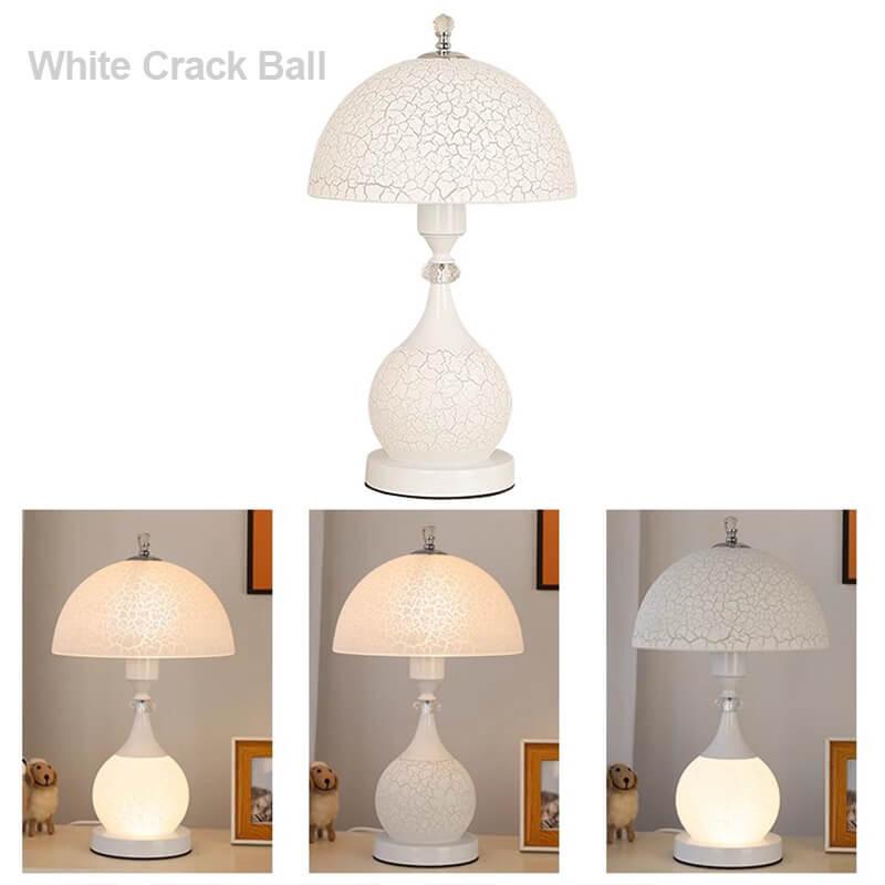 Lighteme Beautiful Crack Ceramic Table Lamp